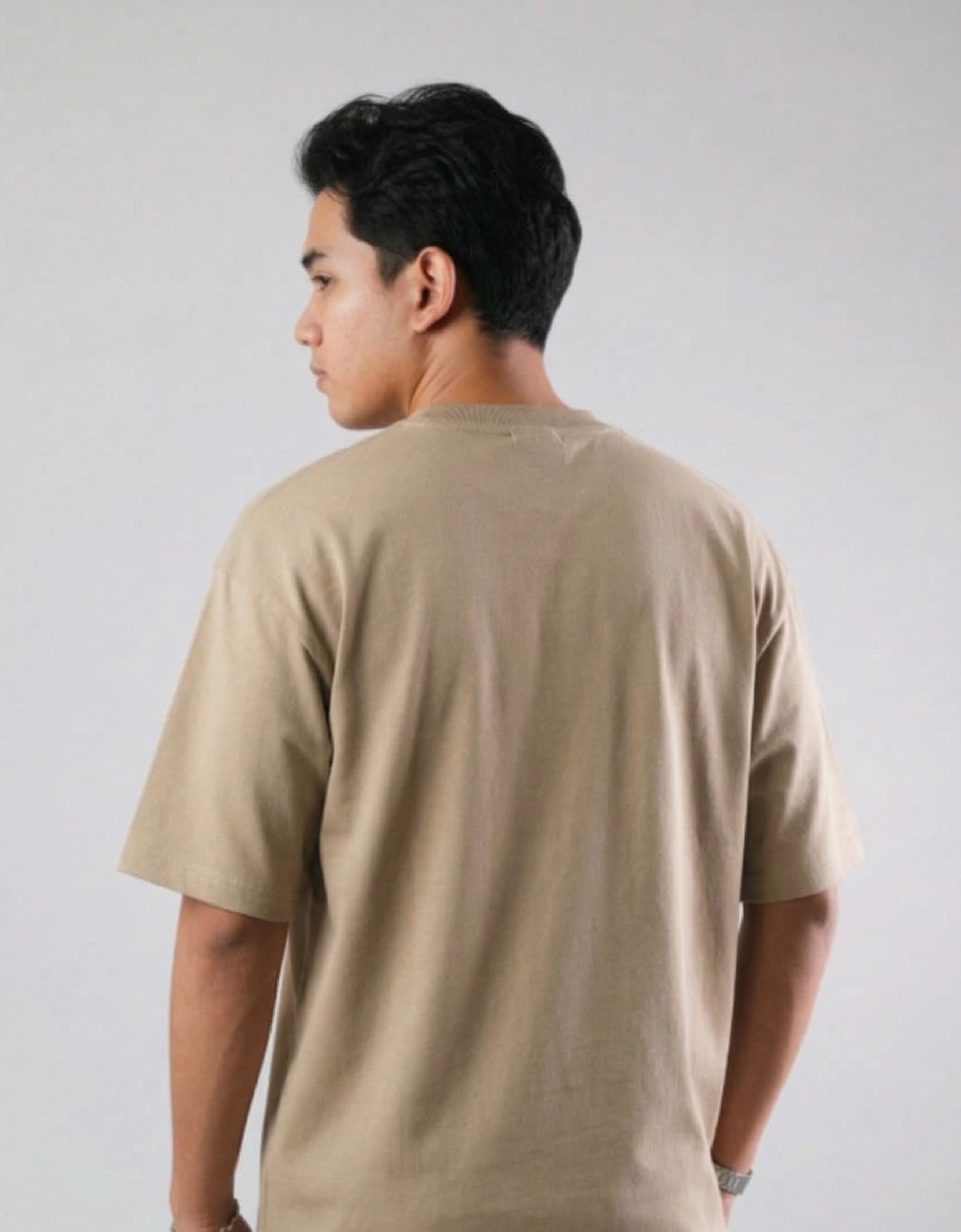 VOID Tee — Sand Beige