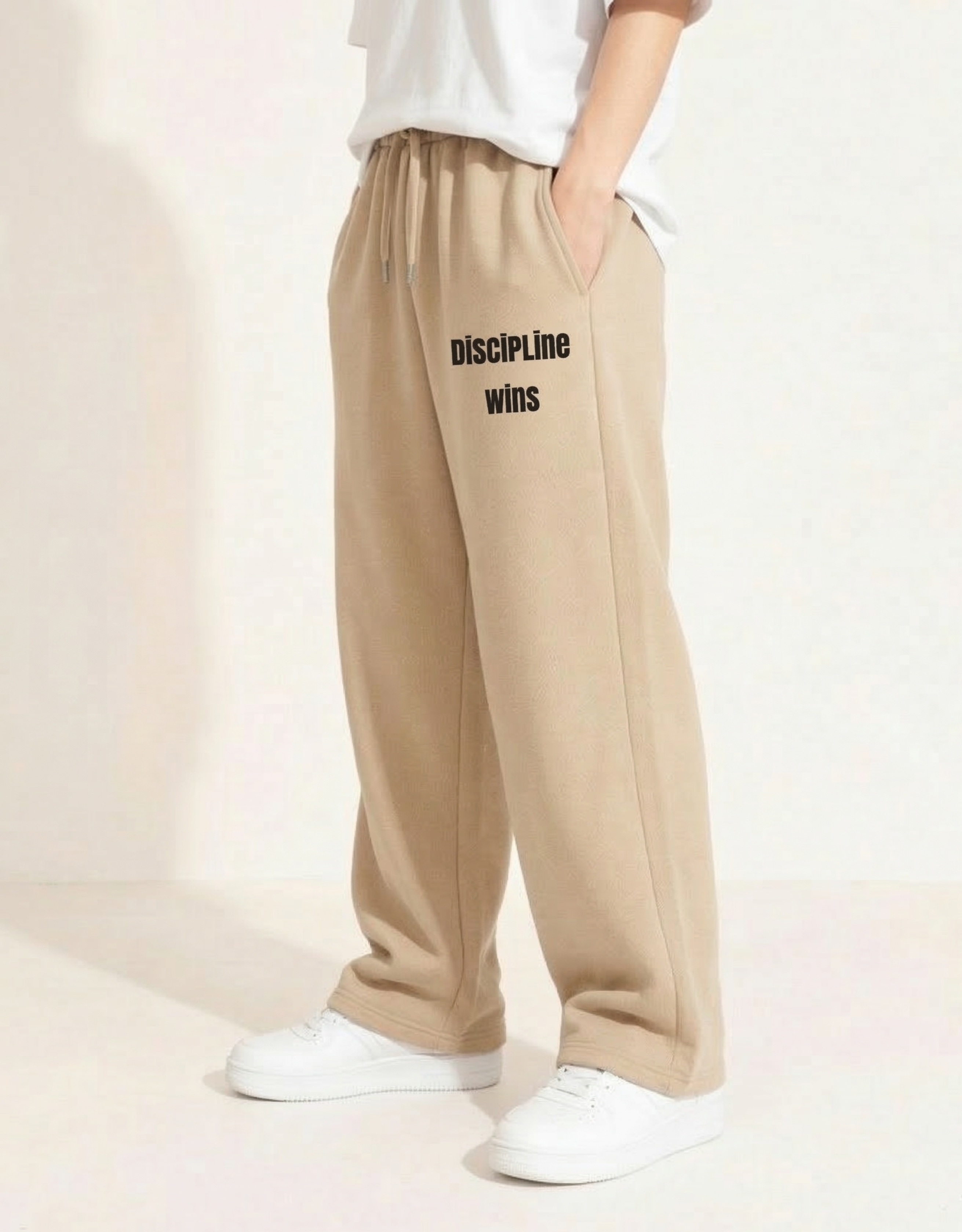 Discipline Wide-Leg Joggers