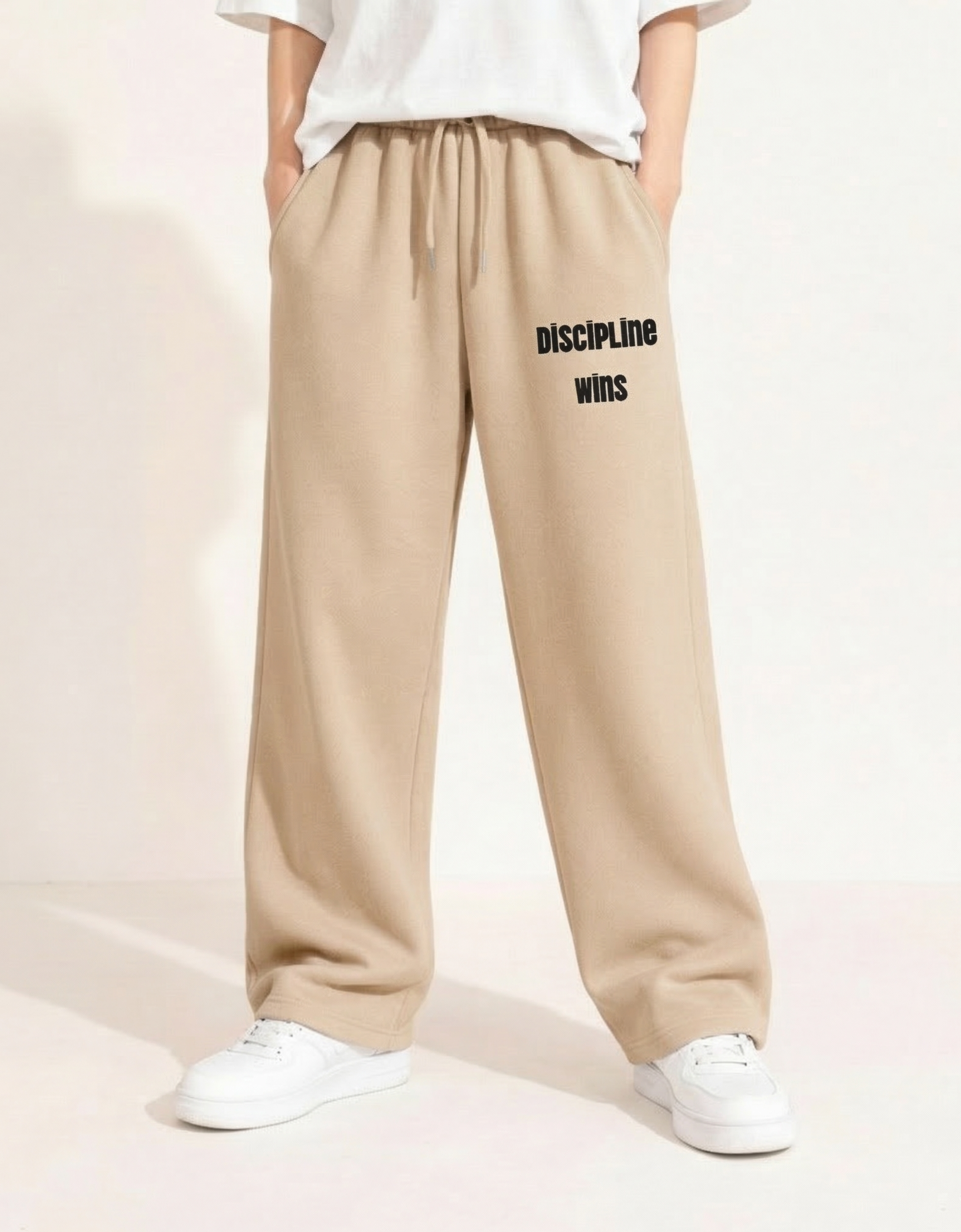 Discipline Wide-Leg Joggers