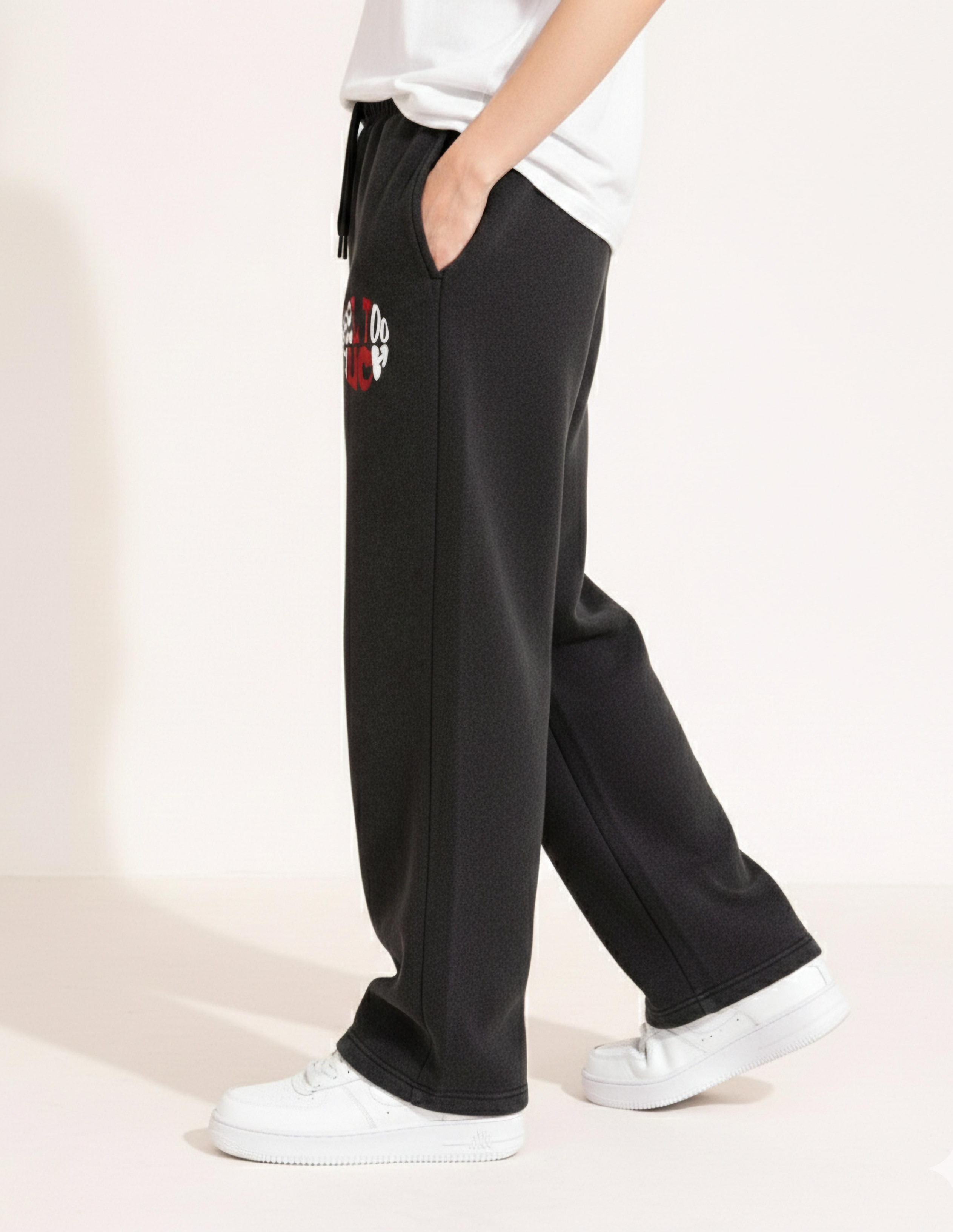 Emotion Wide-Leg Joggers
