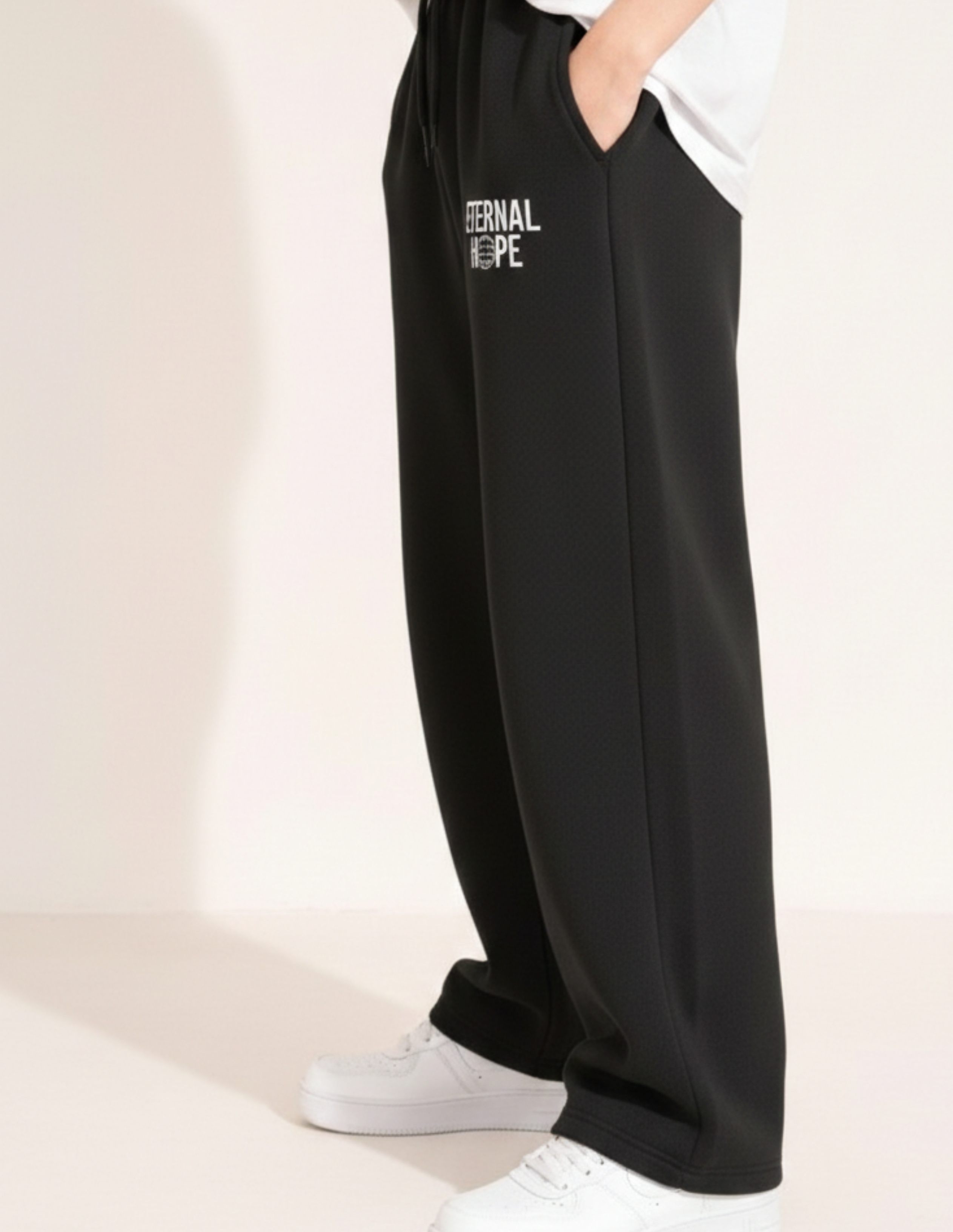 Eternal Hope Wide-Leg Joggers