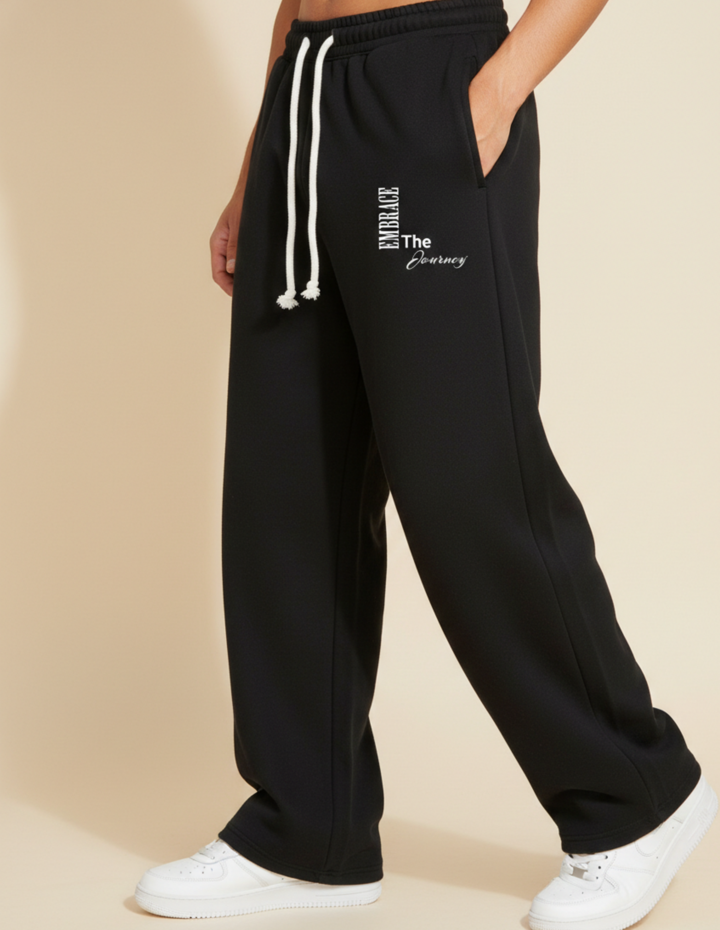 Embrace The Journey Wide-Leg Joggers