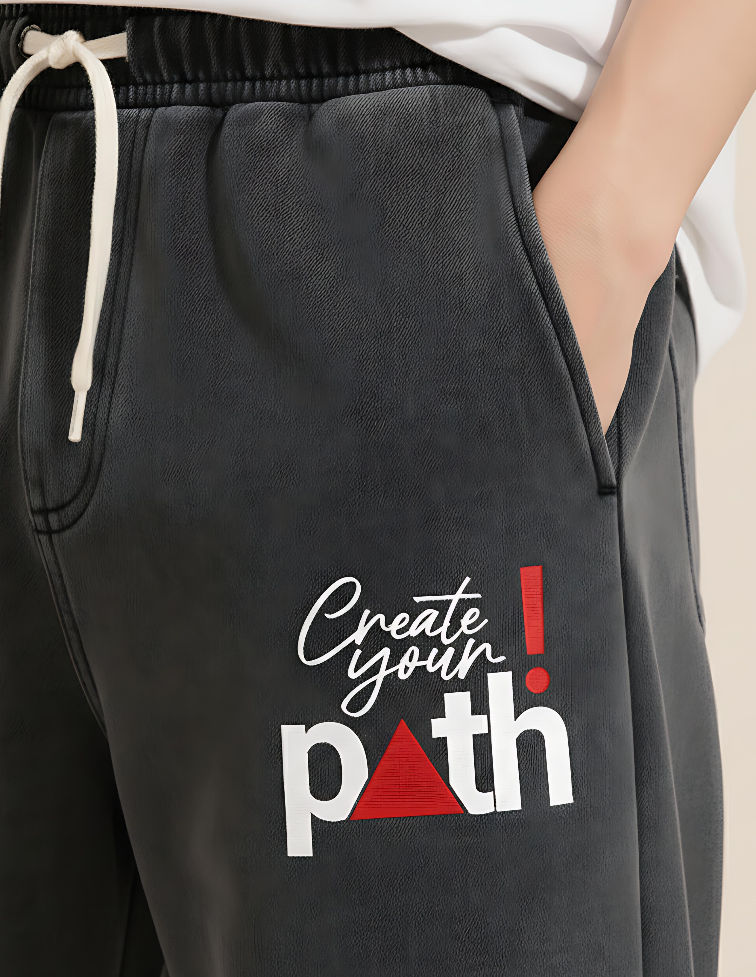 Path Wide-Leg Joggers