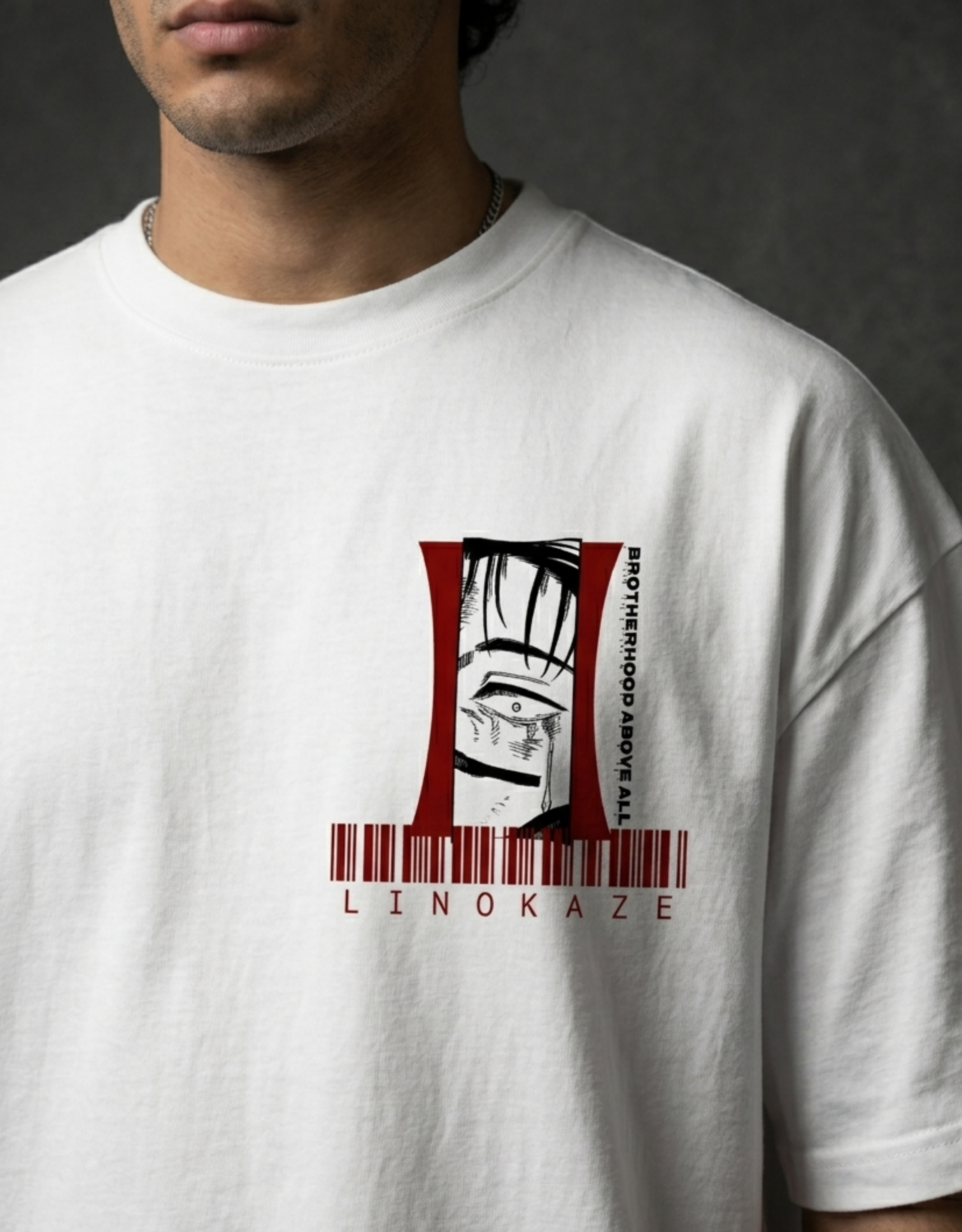 Brotherhood Oversized Anime T-Shirt