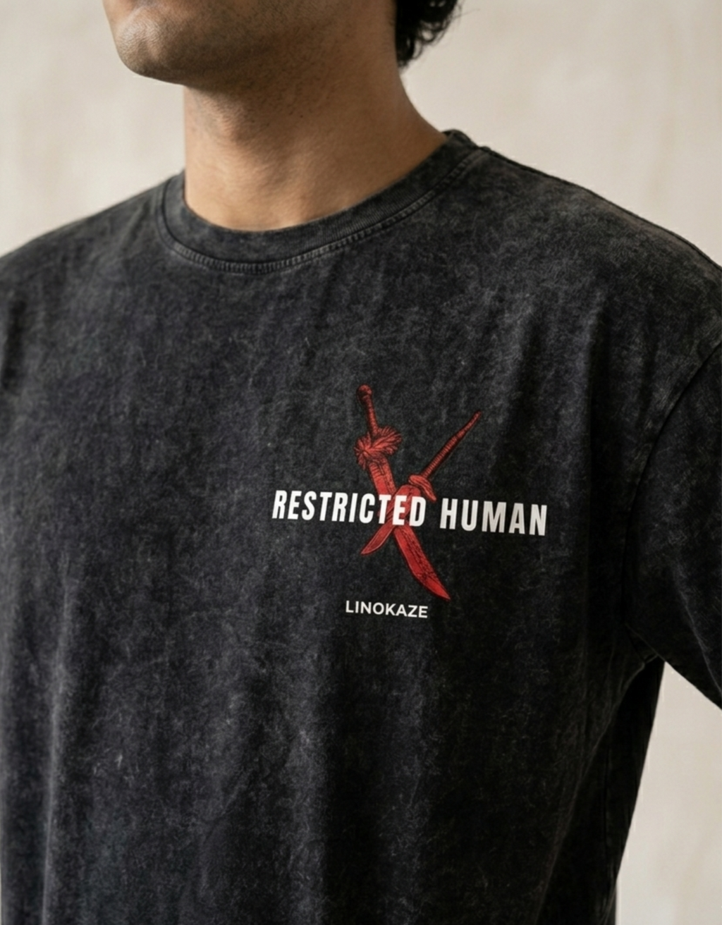 RESTRICTED HUMAN Acid Wash
